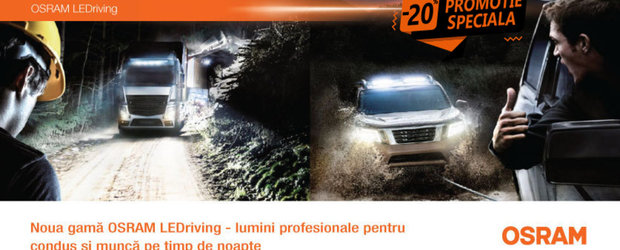 Noile lumini de zi si de lucru OSRAM LEDriving