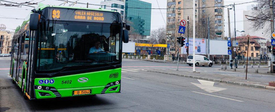 Noile troleibuze au iesit pe traseu, in Bucuresti. Acestea au aer conditionat si o autonomie de minim 20 de kilometri