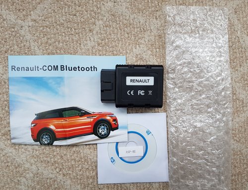 Nou 2017 ! Tester Auto Renault COM, Renault-COM nivel reprezentanta, inlocuitor Can Clip