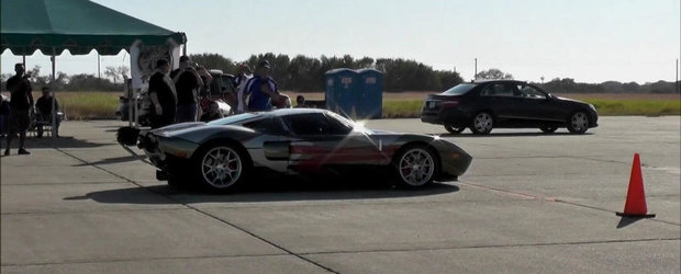 Nou Record de Viteza: Un Ford GT de 2.000 CP accelereaza pana la 447 km/h!