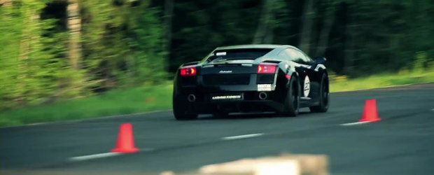 Nou record la Moscow Unlim 500+: 405 km/h intr-un Lamborghini Gallardo Twin-Turbo