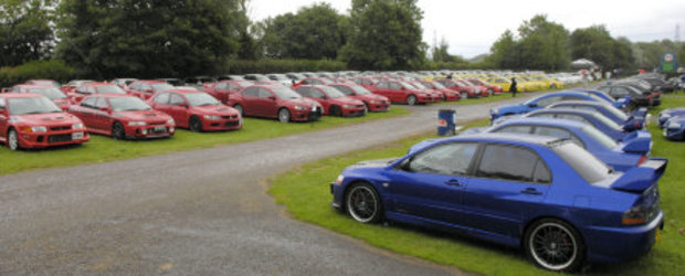 Nou record mondial: 273 de Lancer Evolution pe un circuit din Anglia