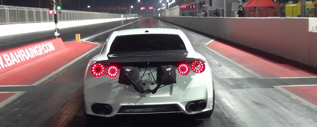 Nou record mondial pe 400 de metri cu un Nissan GT-R: 7.44 secunde la 322 km/h