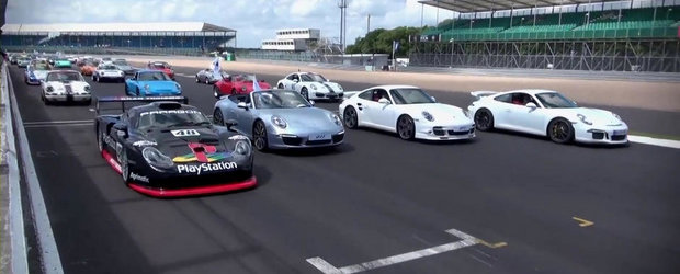 Nou record mondial: Peste 1.200 exemplare Porsche 911 prezente la Silverstone