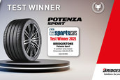 “Noua anvelopa sportiva de top” Bridgestone Potenza Sport a fost numita castigatoarea testului Autobild pentru anvelope sportive 2021