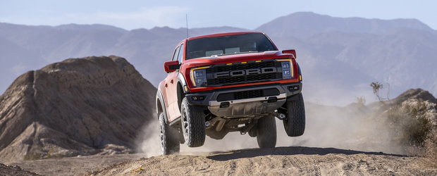 Noua camioneta a americanilor rupe tot in off-road. Ford confirma versiunea Raptor R cu motor V8