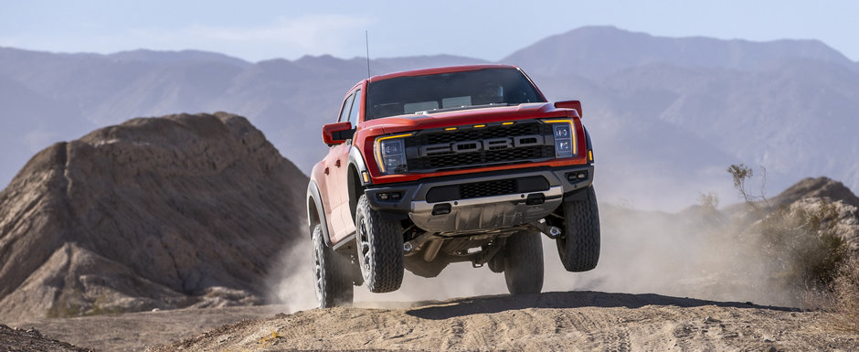 Noua camioneta a americanilor rupe tot in off-road. Ford confirma versiunea Raptor R cu motor V8