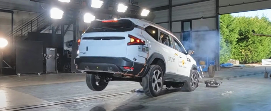 Noua Dacia Bigster, la un pas sa isi ia zborul. S-a ridicat pe doua roti la testele Euro NCAP! Noua Dacia Bigster, la un pas sa isi ia zborul. S-a ridicat pe doua roti la testele Euro NCAP!