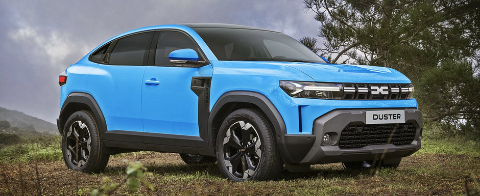 Noua Dacia Duster 3, prezentata sub forma de SUV Coupe. Arata mai bine decat BMW X6 si costa mult mai putin decat modelul bavarez