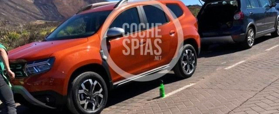 Noua Dacia Duster Facelift, surprinsa complet necamuflata pe strazile Europei. Cum arata mult anticipata masina a companiei de la Mioveni Noua Dacia Duster Facelift, surprinsa complet necamuflata pe strazile Europei. Cum arata mult anticipata masina a companiei de la Mioveni