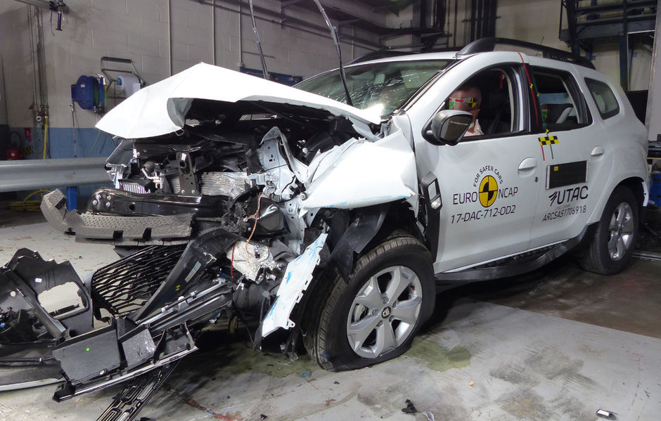 Noua Dacia Duster la Euro NCAP