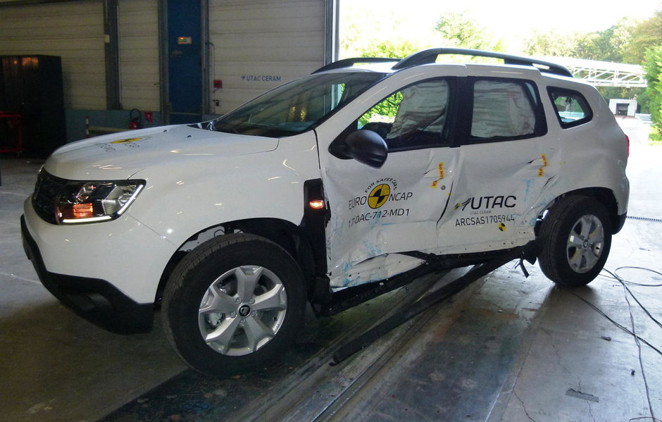 Noua Dacia Duster la Euro NCAP