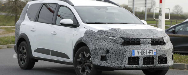Noua Dacia Jogger Facelift, surprinsa in cele mai clare poze de pana acum. Cum arata unicul break pe care romanii il vand in prezent
