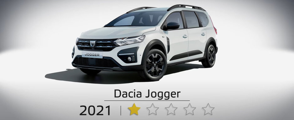 Noua Dacia Jogger s-a facut de ras. N-a luat decat o stea la testele Euro NCAP Noua Dacia Jogger s-a facut de ras. N-a luat decat o stea la testele Euro NCAP