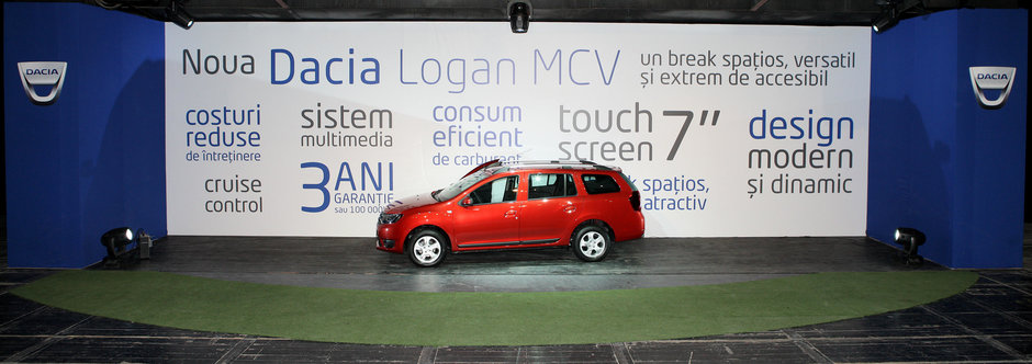 Noua Dacia Logan MCV costa in Romania de la 7790 Euro