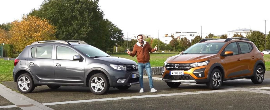 Noua Dacia Sandero este la ani lumina distanta de cea veche. VIDEO sa te convingi si singur