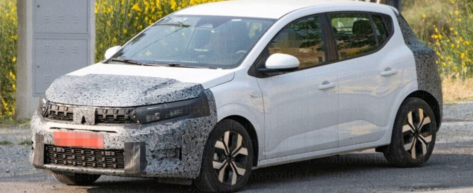 Noua Dacia Sandero, surprinsa in teste pe strazile Europei. Masina romanilor ar putea primi ceasuri de bord digitale si cel mai mare motor de pana acum Noua Dacia Sandero, surprinsa in teste pe strazile Europei. Masina romanilor ar putea primi ceasuri de bord digitale si cel mai mare motor de pana acum