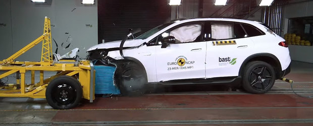 Noua electrica de la Mercedes le-a dat aparatele peste cap. E cea mai sigura masina testata de Euro NCAP in ultimii opt ani dintr-un anumit punct de vedere