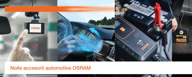 Noua gama de accesorii automotive de la OSRAM