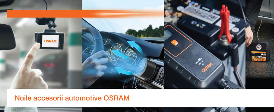 Noua gama de accesorii automotive de la OSRAM