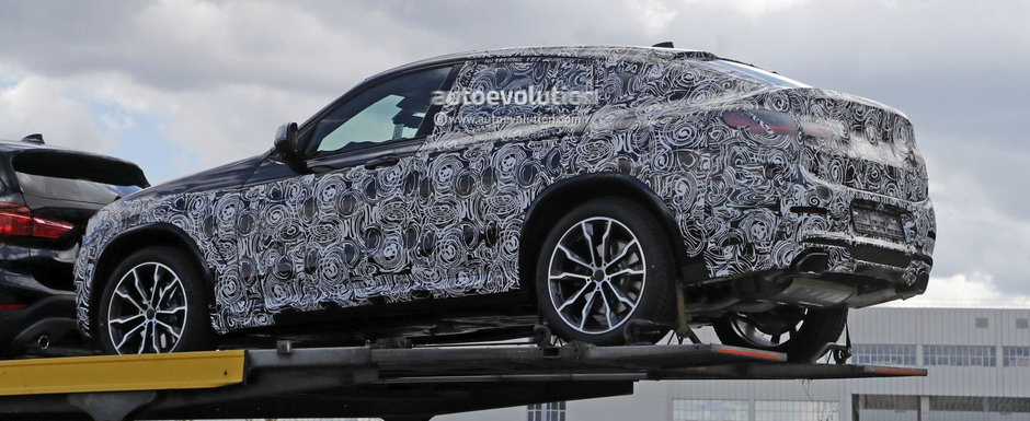 Noua generatie BMW X4 isi arata spatele de Mercedes pentru prima data