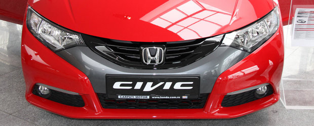 Noua generatie Civic - Martisorul Honda pentru Romania