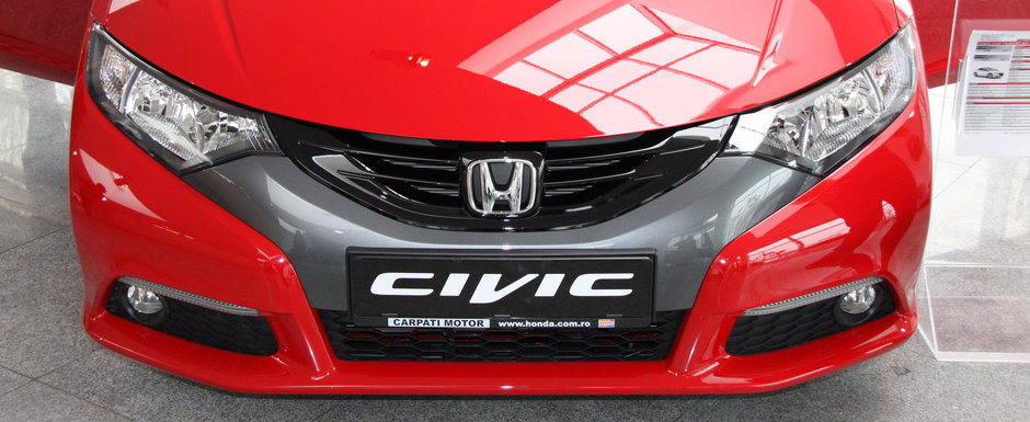 Noua generatie Civic - Martisorul Honda pentru Romania Noua generatie Civic - Martisorul Honda pentru Romania