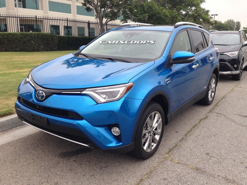 Noua generatie de Toyota RAV4 surprinsa in teste fara camuflaj Noua generatie de Toyota RAV4 surprinsa in teste fara camuflaj