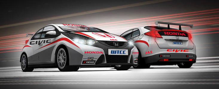 Noua Honda Civic intra in lumea curselor cu motor Noua Honda Civic intra in lumea curselor cu motor
