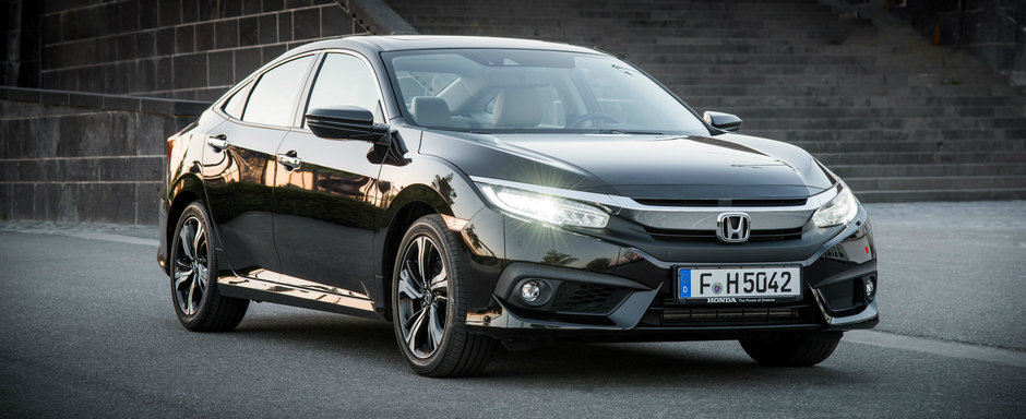 Noua Honda Civic Sedan poate fi de acum achizionata si in Europa