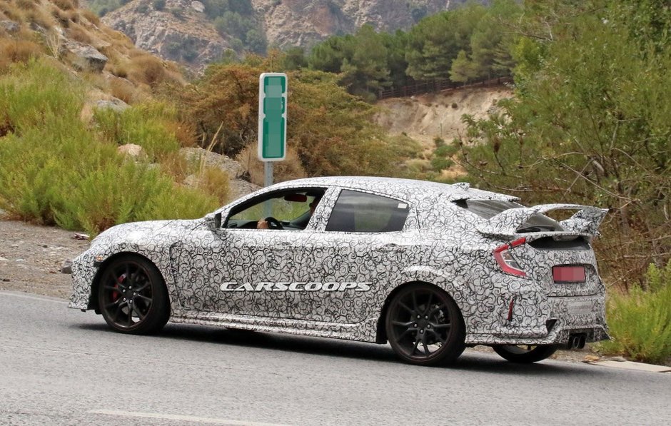 Noua Honda Civic Type R - Poze Spion