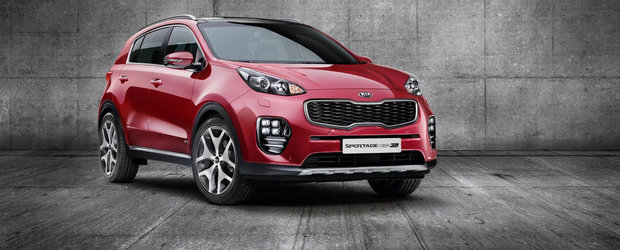 Noua Kia Sportage vine cu un design inspirat de avioanele de lupta, spun coreenii