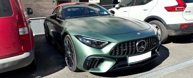 Noua masina de 816 CP si 1.420 Nm, surprinsa pentru prima oara in Romania! Are doua motoare si doua cutii de viteze