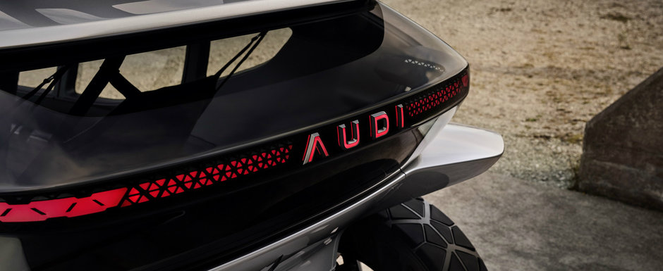 Noua masina de la Audi e diferita de tot ce ai vazut pana acum. Are drone in loc de faruri si scaune care se transforma in hamac