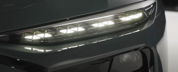 Noua masina de la Audi e nebunie curata: are faruri care proiecteaza jocuri video pe pereti! Cum arata in realitate