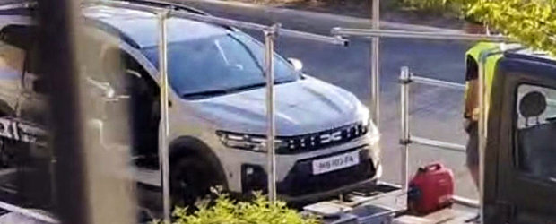 Noua masina de la Dacia, surprinsa complet necamuflata pe strazile Frantei