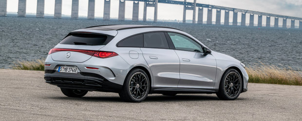 Noua masina de la Mercedes e break si coupe in acelasi timp. Foto ca sa te convingi si singur