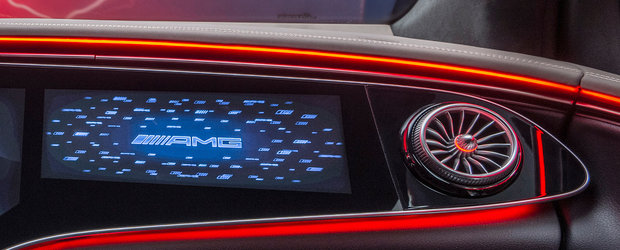 Noua masina de la Mercedes e nebunie curata: are 687 de cai sub capota si un display curbat de 141 de centimetri la interior!