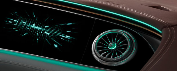 Noua masina de la Mercedes e nebunie curata: are un display curbat de 141 de centimetri!