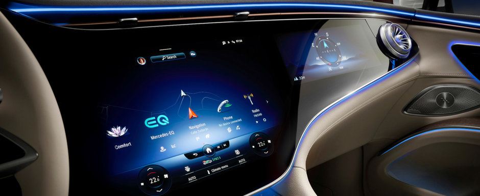 Noua masina de la Mercedes e nebunie curata: are un display curbat de 56 de inch! Noua masina de la Mercedes e nebunie curata: are un display curbat de 56 de inch!