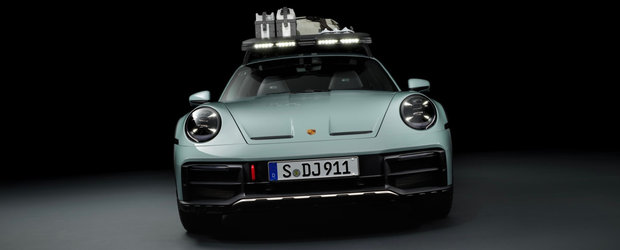Noua masina de la Porsche e diferita de tot ce ofera nemtii acum, pe piata. Cortul si lopetile sunt optionale. Cat costa in Romania