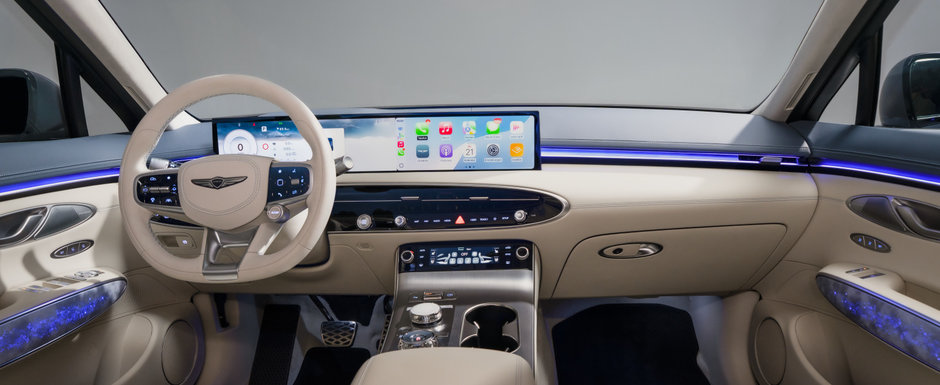 Noua masina de lux de la Hyundai a debutat oficial: modelul asiaticilor se lauda cu un ecran OLED de 27 de inch si boxe de la Bang & Olufsen Noua masina de lux de la Hyundai a debutat oficial: modelul asiaticilor se lauda cu un ecran OLED de 27 de inch si boxe de la Bang & Olufsen