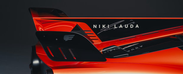 Noua masina dedicata celebrului Niki Lauda are ventilator aerodinamic si un V12 care se tureaza pana la 12.100 rpm
