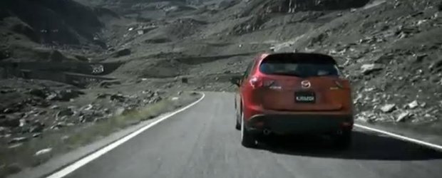 Noua Mazda CX-5 alearga pe Transfagarasan in cea mai noua reclama