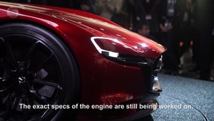 Noua Mazda RX-Vision arata sexy indiferent de unghiul din care este privita