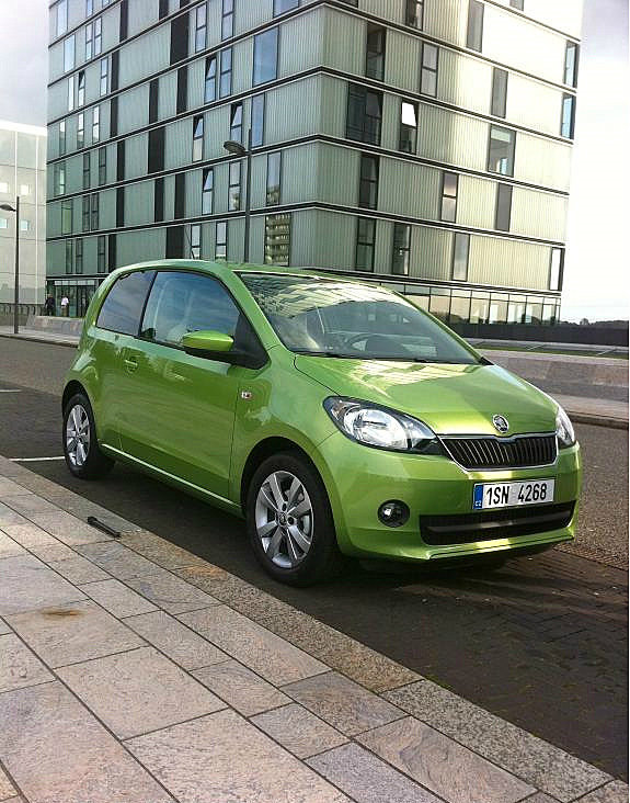 Noua Skoda Citigo ni se arata in primele imagini reale