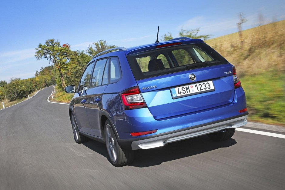 Noua Skoda Fabia Combi Scoutline