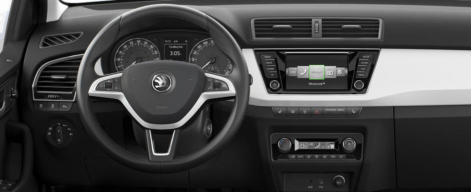 Noua Skoda Fabia ne dezvaluie (o buna parte din) interiorul sau Noua Skoda Fabia ne dezvaluie (o buna parte din) interiorul sau