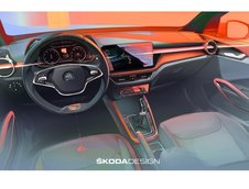 Noua Skoda Fabia - Primele schite