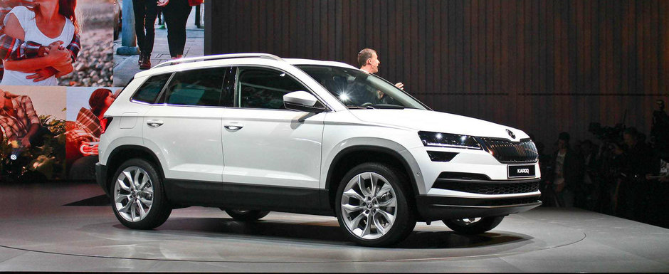 Noua Skoda Karoq a fost laudata la Frankfurt. Ceasurile de bord digitale au fost principala atractie